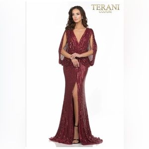 NWT TERANI COUTURE Evening Gown size 16